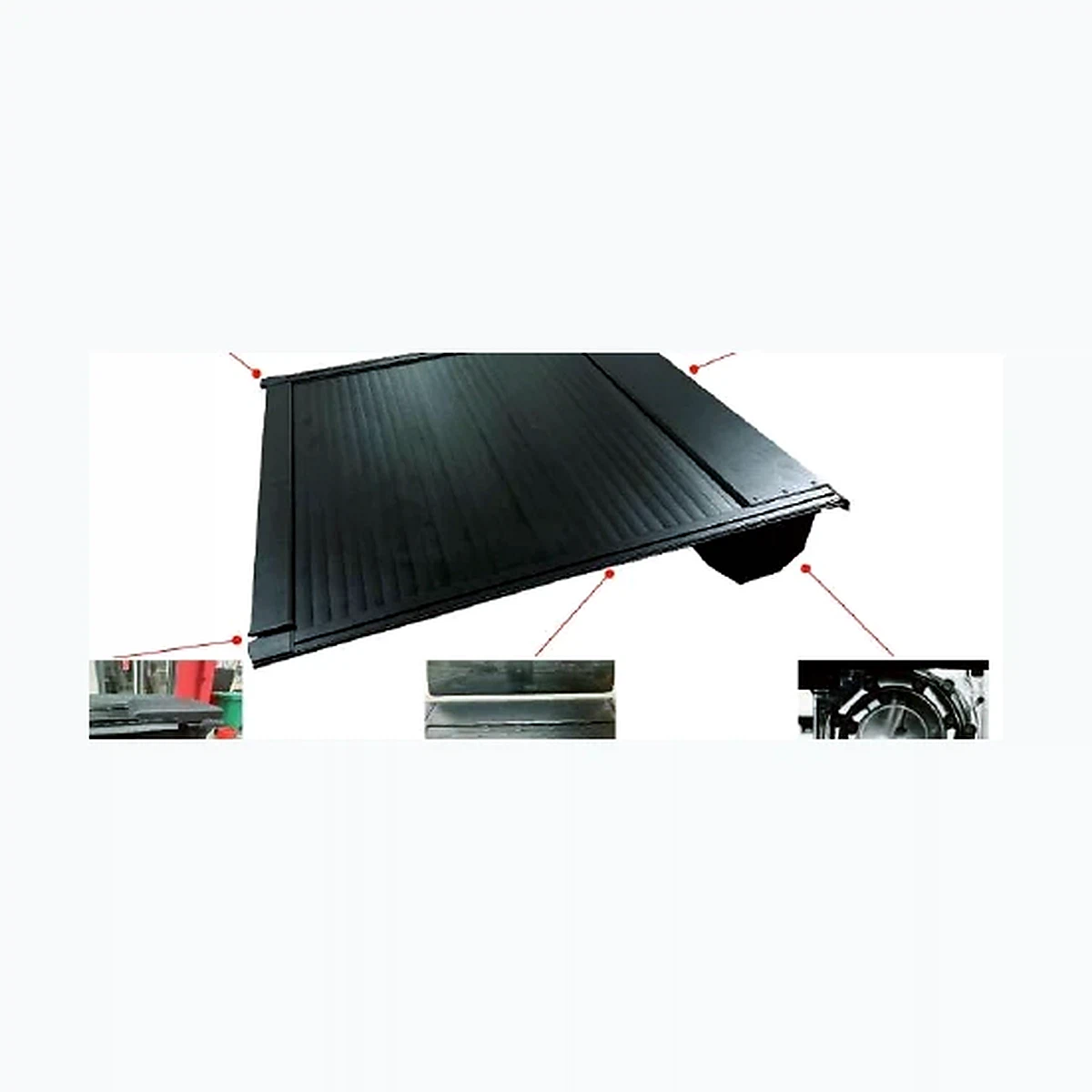 Pickup retractable cover